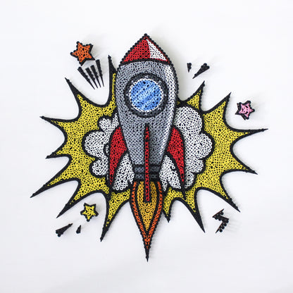 Alessandro Padovan - Screw art - Rocket