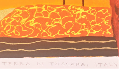 Ronald Boonacker - Zeefdruk - Terra de Toscana