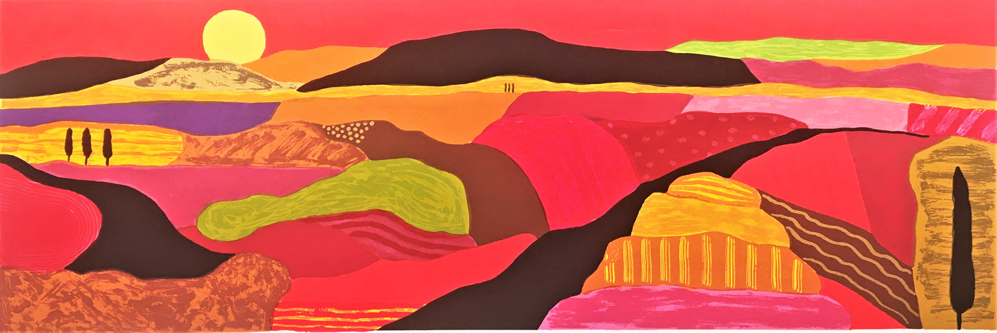 Ronald Boonacker - Zeefdruk - Toscane I