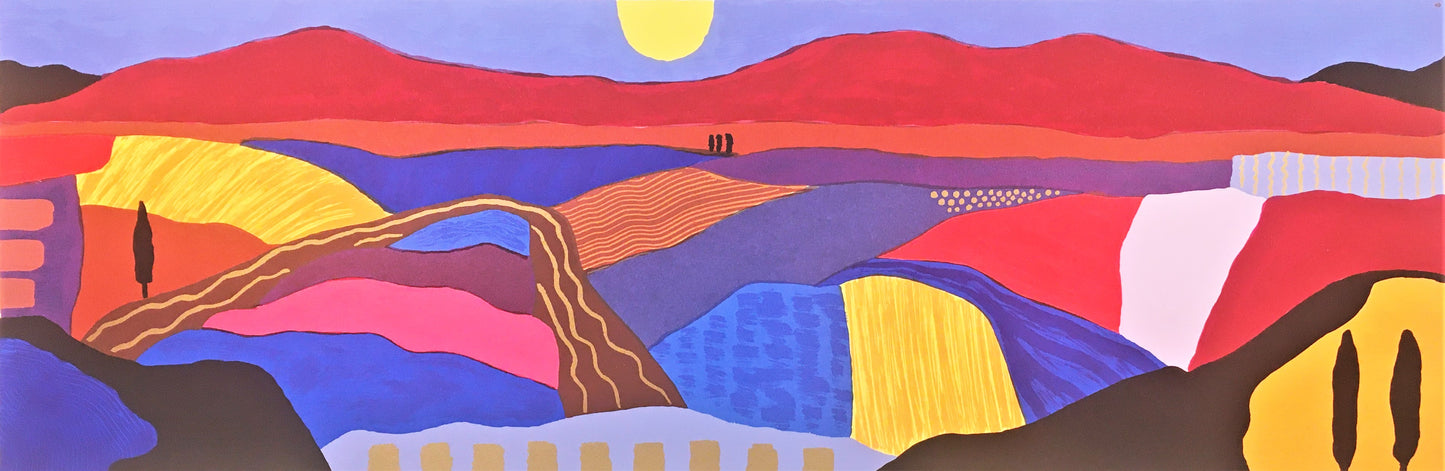 Ronald Boonacker - Zeefdruk - Toscane II