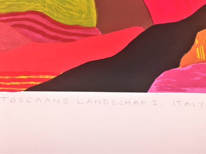 Ronald Boonacker - Zeefdruk - Toscane I