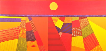 Ronald Boonacker - Zeefdruk - Tulpenvelden