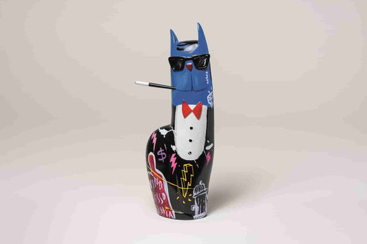 Selwyn Senatori - kunstkado - Big City Cat Blue Joey