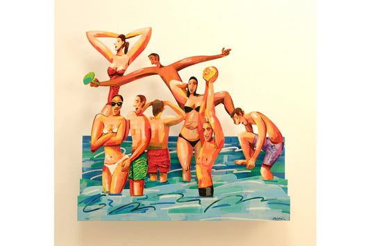 David Gerstein - Wall Sculpture - Sun of the beach VI