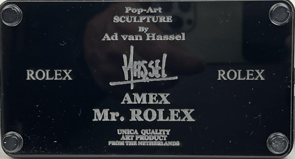 Ad van Hassel - Kunst Cadeau - Art Sculpture - Rolex AE 20cm