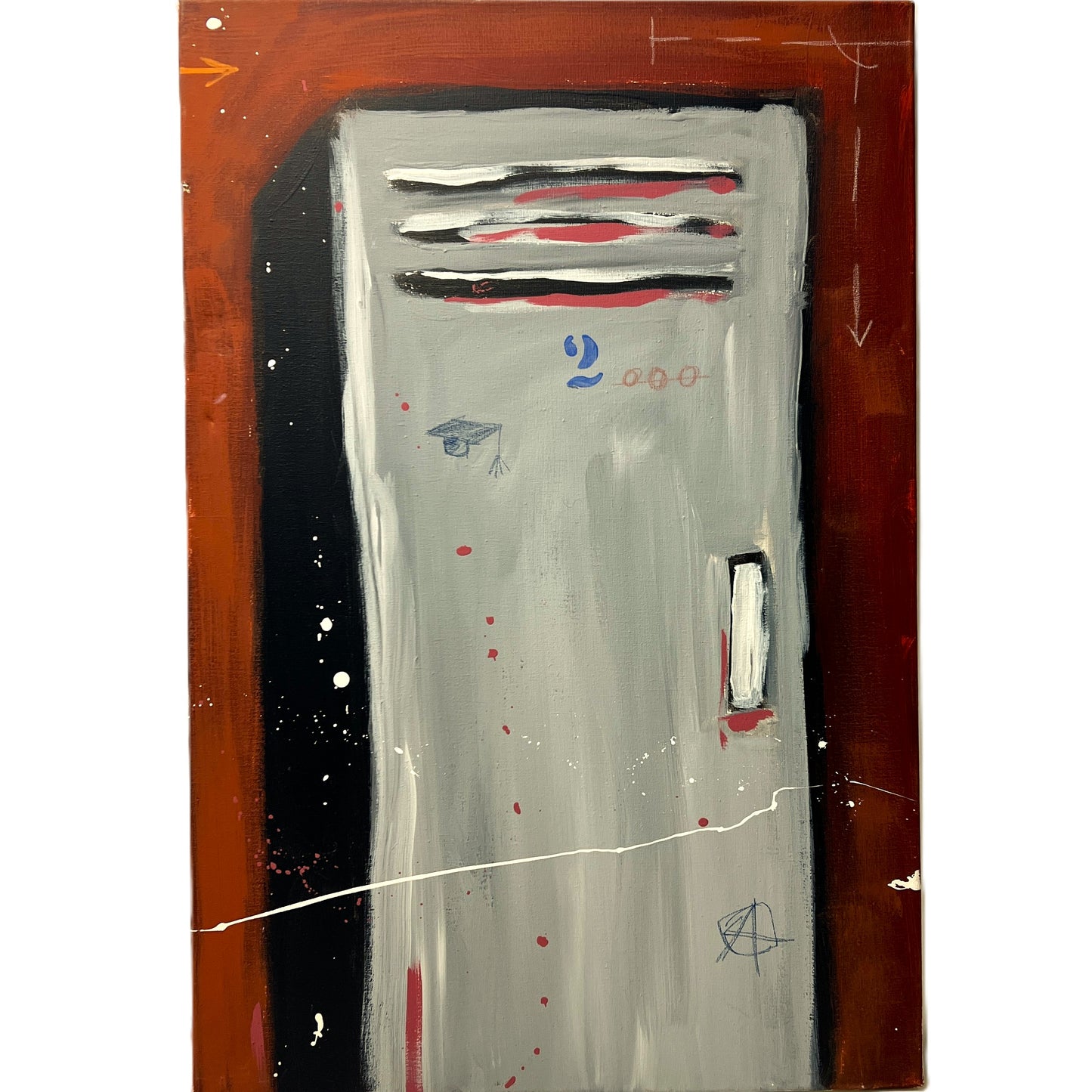 Selwyn Senatori -Schilderij - Lockers
