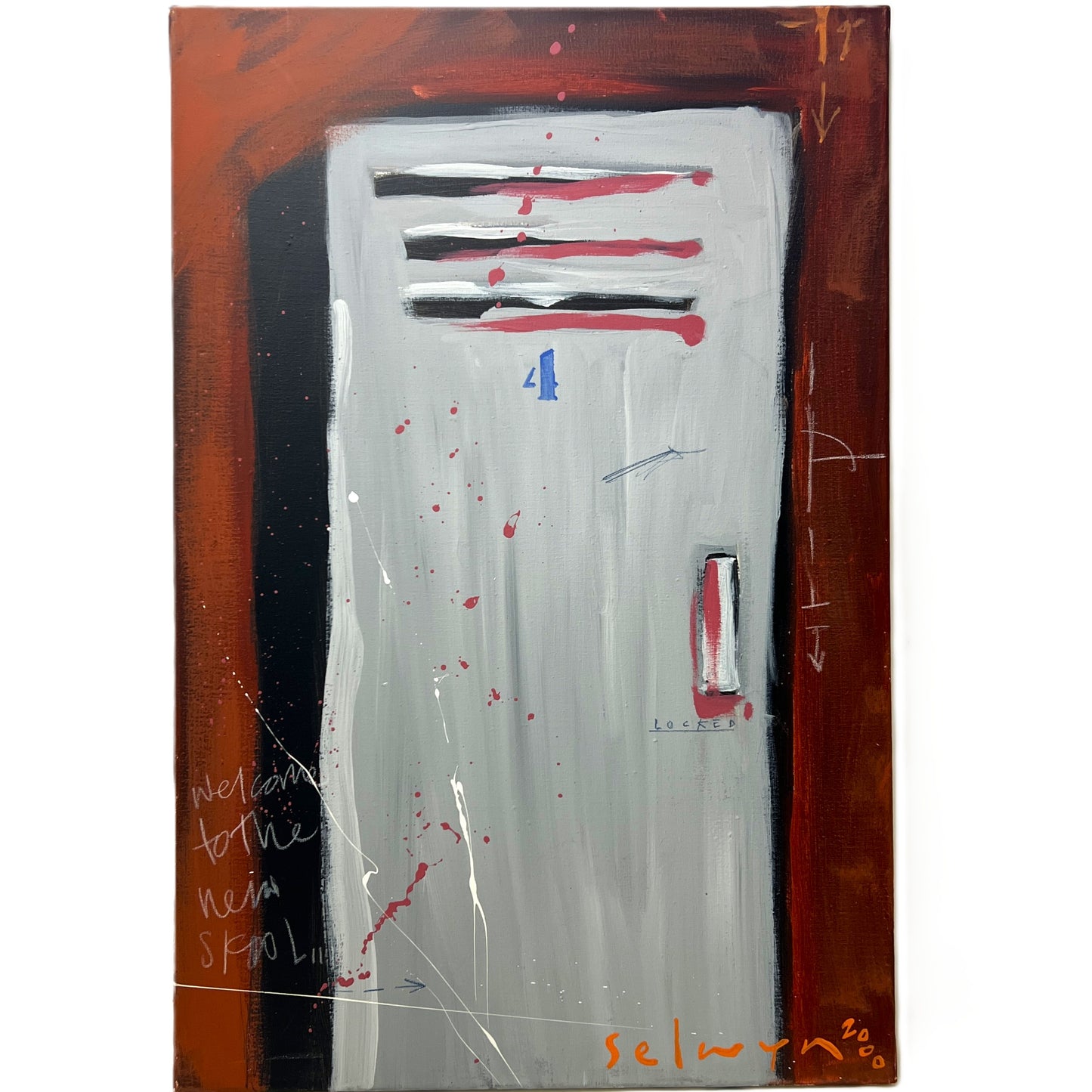 Selwyn Senatori -Schilderij - Lockers