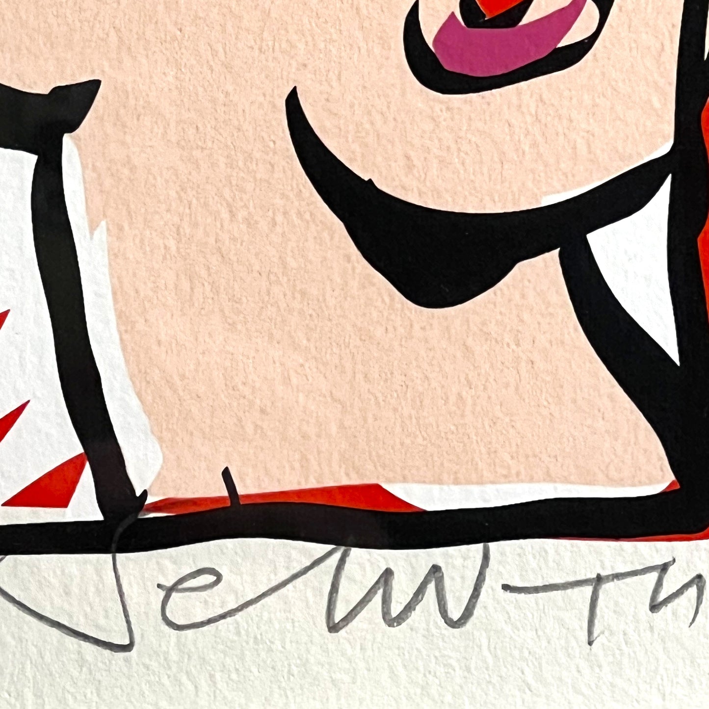 Selwyn Senatori - screen print - Valentina Rood
