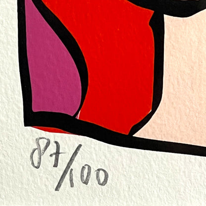 Selwyn Senatori - screen print - Valentina Rood