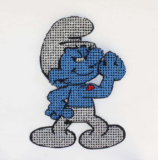 Alessandro Padovan - Screw art - Smurf