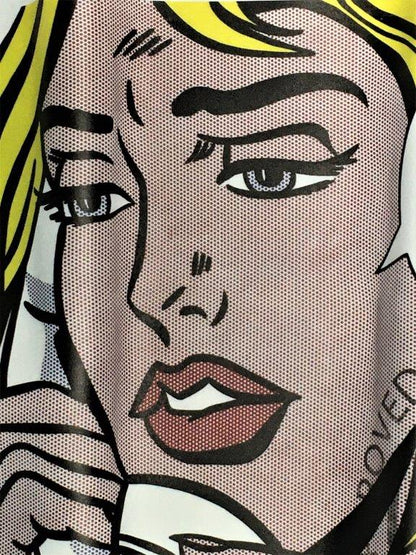 Ad van Hassel - Kunstcadeau - Art Stamp - Roy Lichtenstein 1