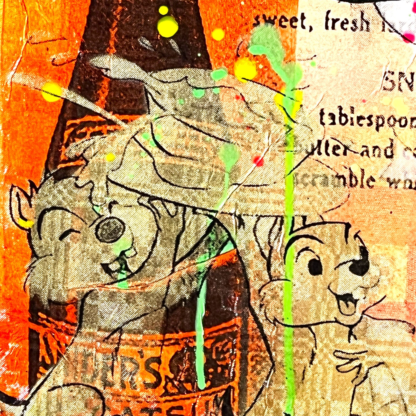 Suzanne van Soest - Zeefdruk - Hamburger Time