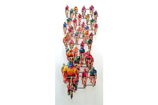 David Gerstein - Wall Sculpture - Tour de France Vertical 2