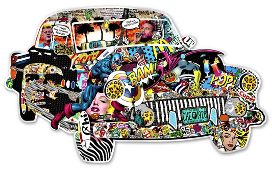 Michael Daniels - Pop-Art "The Cuban freedom car"