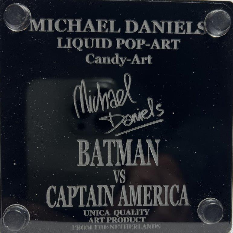 Michael Daniels - Art Candy - Batman vs Capt America