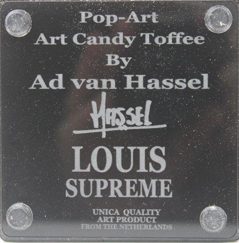 Ad van Hassel - Art Candy - Louis Supreme rood