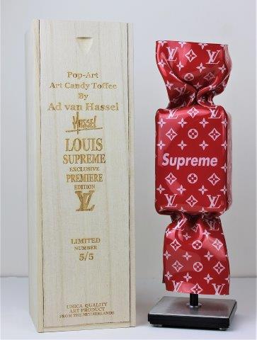 Ad van Hassel - Art Candy - Louis Supreme rood