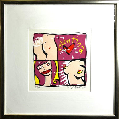 Selwyn Senatori - screen print - Valentina Purple