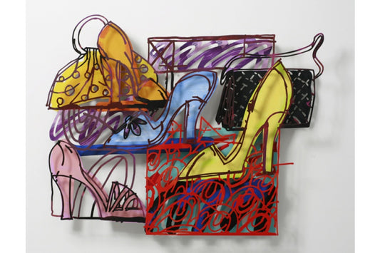 David Gerstein - Wall Sculpture - Window shopping