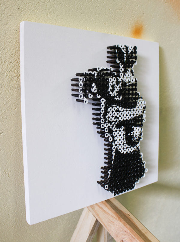 Alessandro Padovan - Screw art - Banksy 2