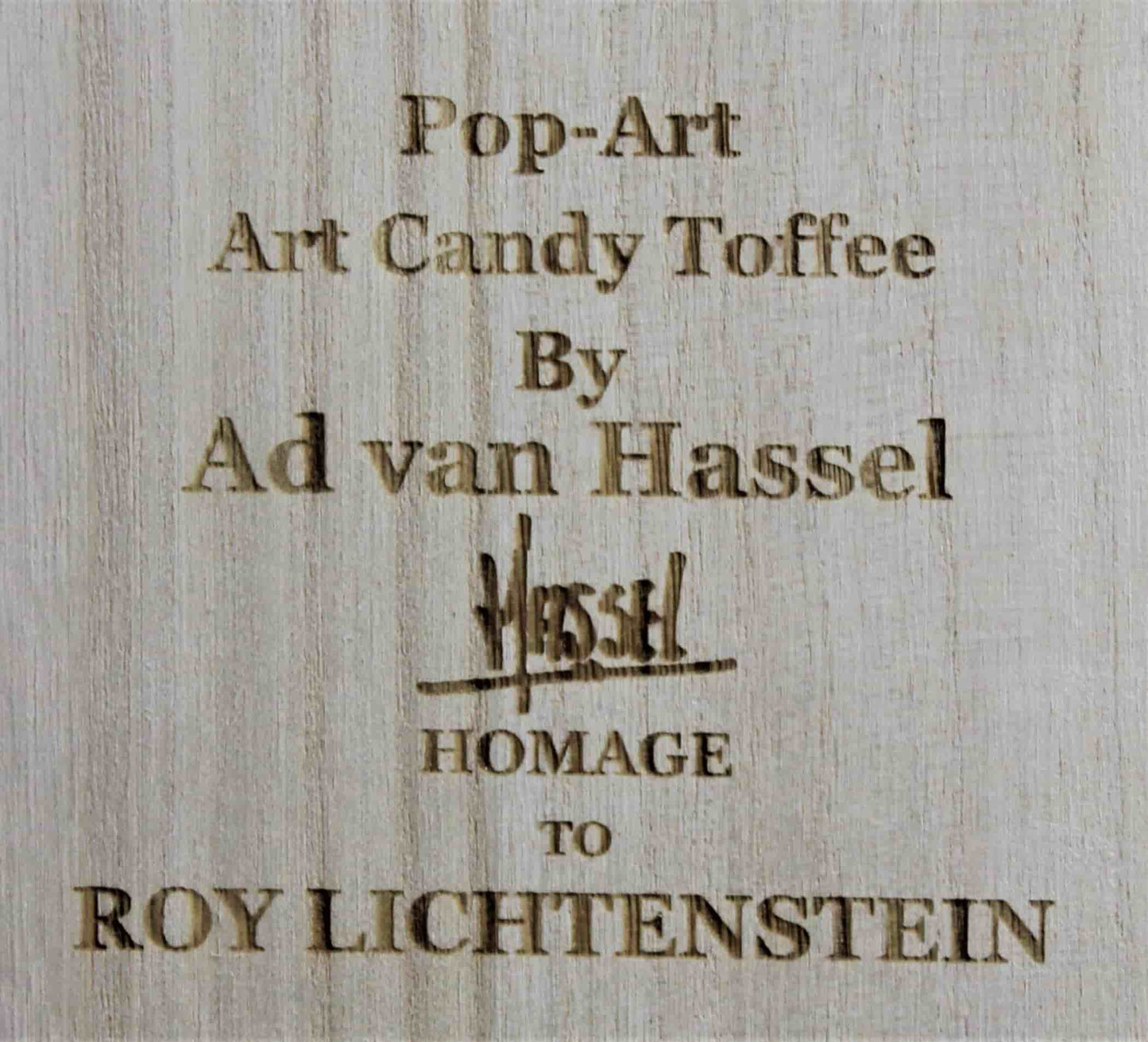 Ad van Hassel - Art Candy - Roy Lichtenstein stars and stripes