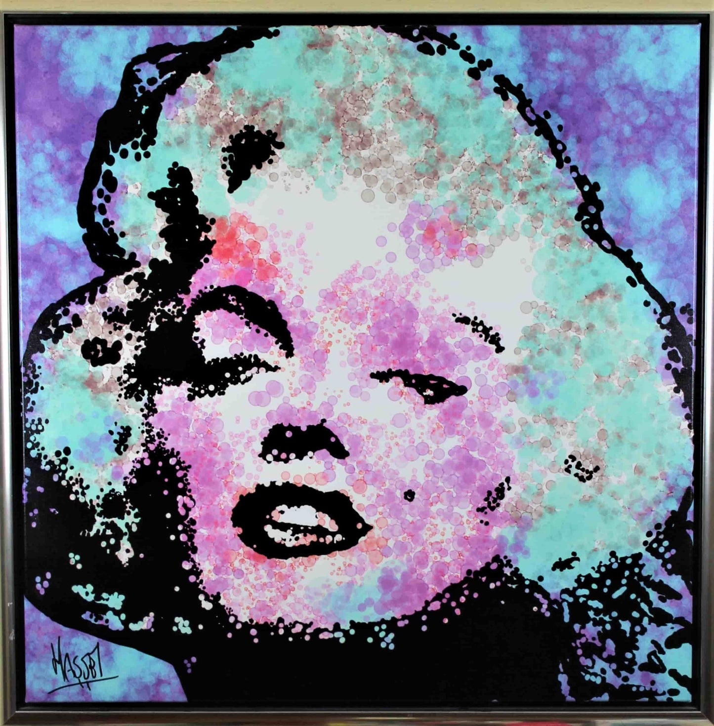 Ad van Hassel - Schilderij - Marilyn 1