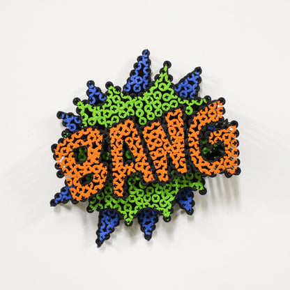 Alessandro Padovan - Screw art - Mini Bang Groen