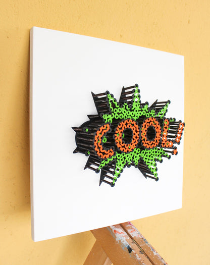 Alessandro Padovan - Screw art - Mini Cool groen