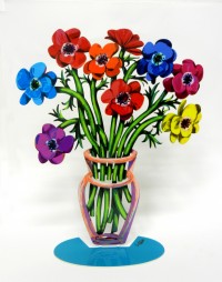 David Gerstein - Kunst Cadeau - Poppies vase small