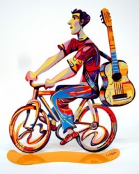 David Gerstein - Kunst Cadeau - Troubador rider